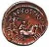 Монета Гостилия времен Цезаря, на которой изображена кельтская колесница.
